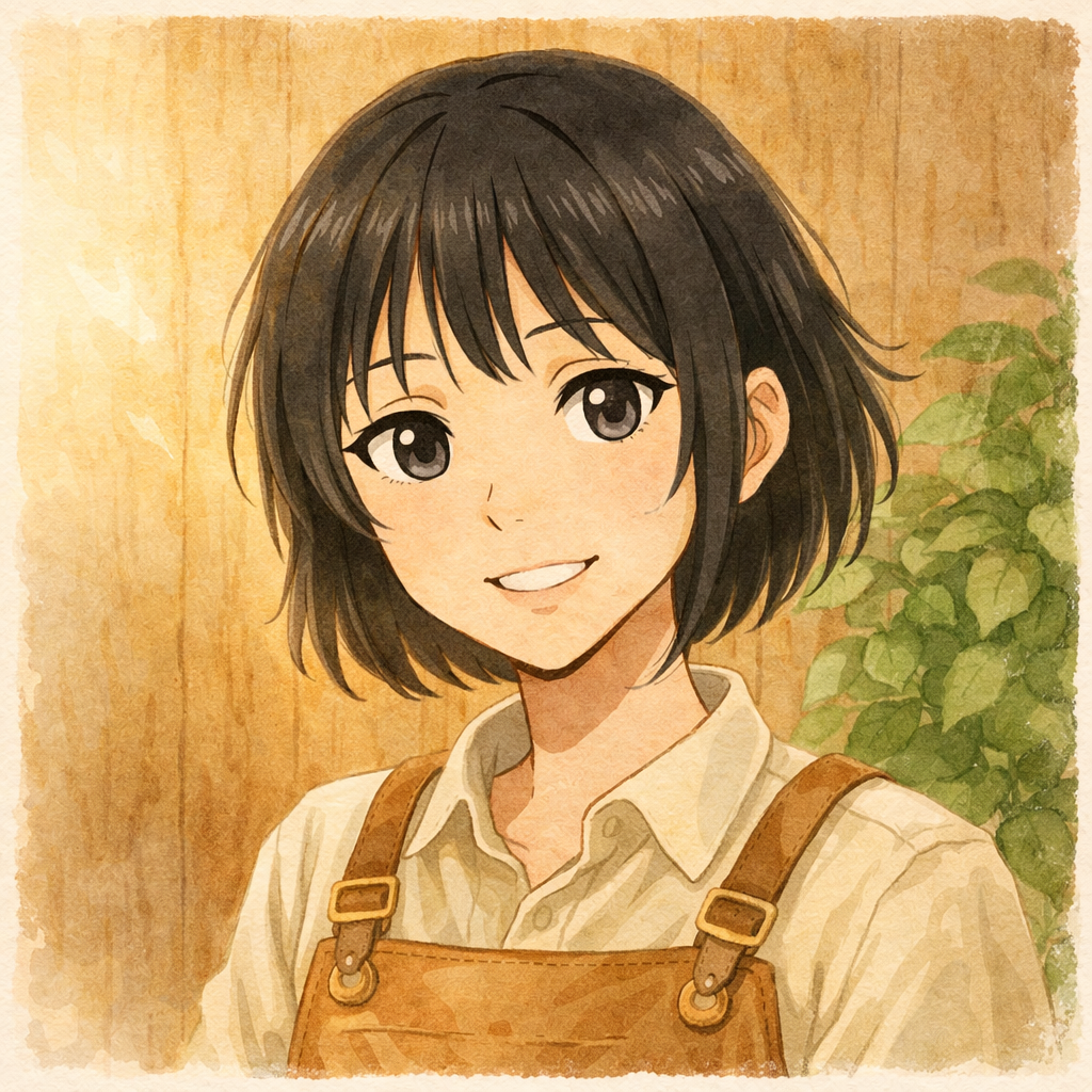 制作者の似顔絵
